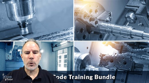 Struggling with the syntax and structure of G-Code? Problems identifying and fixing errors? Do you find writing G-Code to be time-consuming and prone to errors? Need to optimize existing G-Code? You need my milling with G-Code course: https://gcodetutor.com/fanuc-training-course.html | GCodeTutor