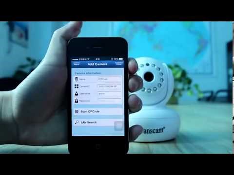 P2P Ip Camera apps installation guide for smart phone