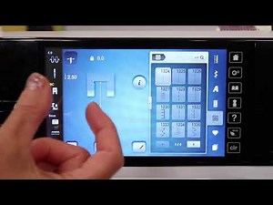 BERNINA 790 70 Machine Quilting Stitch #1324