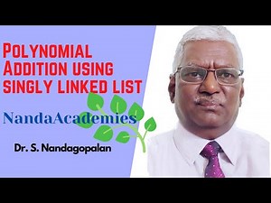 Polynomial Addition using Singly Linked List