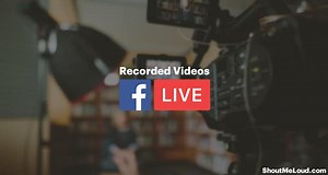 How To Live Stream Recorded Videos To Facebook Page For Free