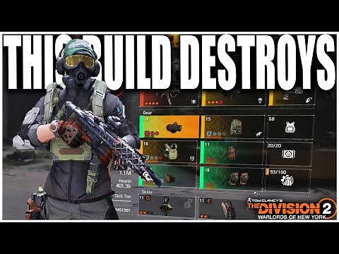 THIS DIVISION 2 HUNTERS FURY PVE BUILD DESTROYS EVERYTHING IN TU11 - FACETANKING IS BACK