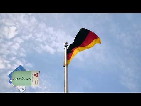 🇩🇪Flag Of Germany Waving In The Wind 4K UHD 60 fps 10hrs 🇩🇪