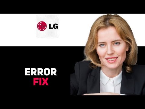 LG Washer Error Code E6 2025
