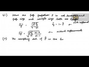 Lecture: 50 Sampling distribution of sample proportion with examples