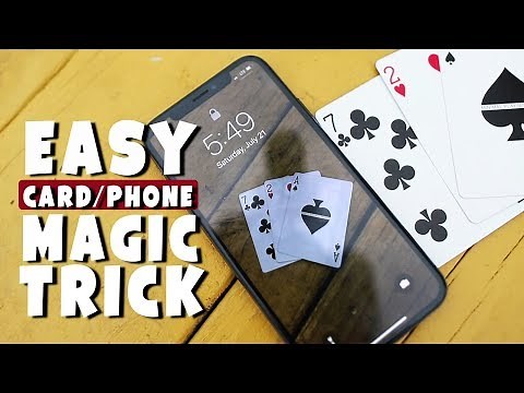 The AMAZING Card/Phone Magic Trick - Tutorial