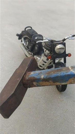 Remote control mini bullet bike toy testing