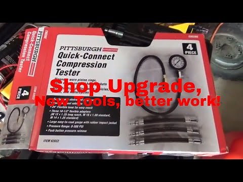 Harbor Freight Quick Connect Compression Tester Review,
