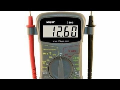 INNOVA 3306 CHEAP-O Multimeter Review & Teardown!