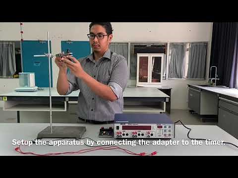 Free Fall Motion Experiment