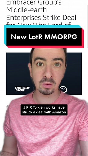 New Lord of the Rings MMORPG announced #lotr #lotro #newworld #amazon #middleearth #jrrtolkien #worldofwarcraft #orangecounty