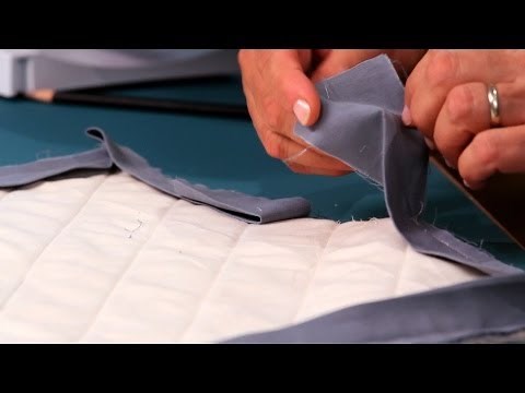 How to Finish a Continuous Binding Strip | Quilting