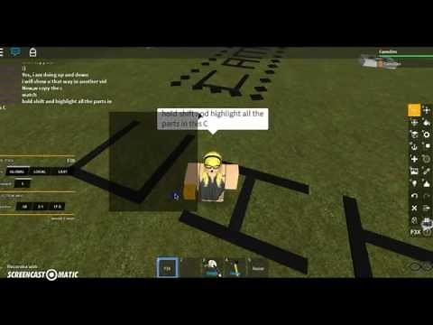 Roblox F3X How to clone and how to build a name sign 3