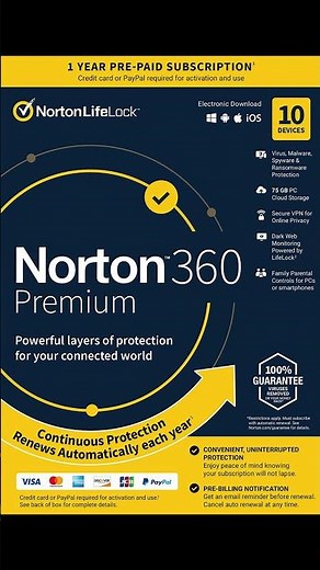 Norton 360 Premium 2021 Antivirus Software || AS Technical