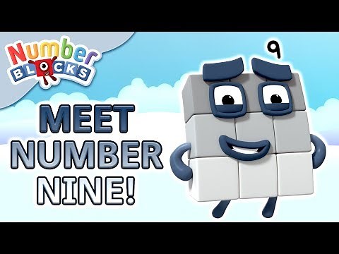 ‪@Numberblocks‬- Meet Number Nine | Learn to Count | Meet the Numberblocks