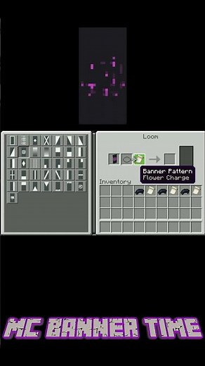 .:* Minecraft Tutorial *:. 1.21 Firework #4 Banner Design Short - It's Banner Time!