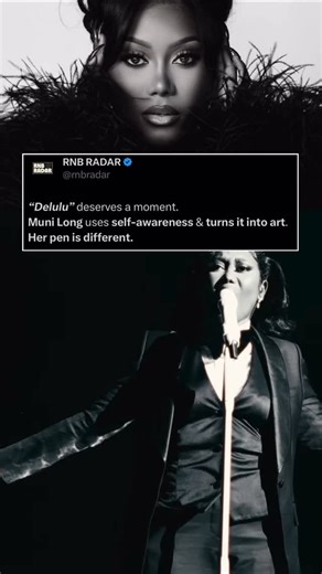 RNB RADAR on Instagram: "‘Delulu’ - muni long 🔂"