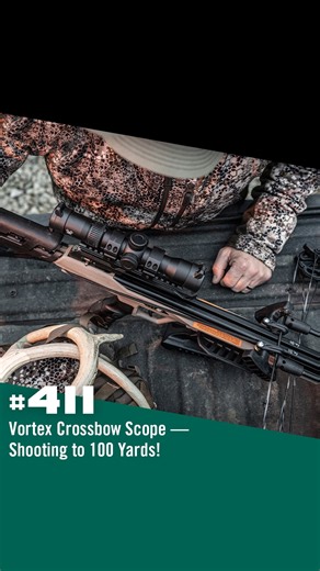 Vortex Nation Podcast on Instagram: "Crossbows are incredibly effective when set up with the right optic. The Vortex Crossfire II Crossbow Scope is that optic. Tune in as Mark Boardman and Ryan Muckenhirn talk through the simple process of sighting in and shooting the system to 100 yards. #VortexNationPodcast #VortexNation #VortexOptics #Podcast"