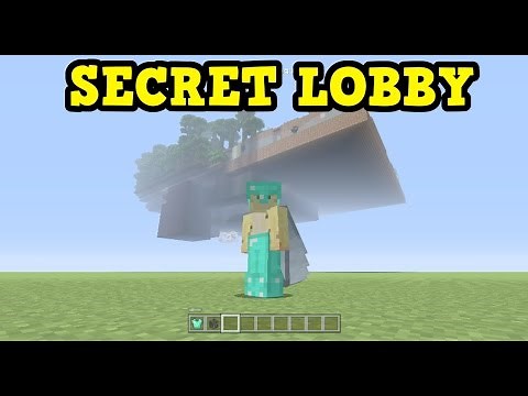 SECRET AREAS & Outside MiniGame Lobby (Minecraft Console)