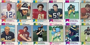 1973 Topps Football Cards - 12 Most Valuable - Wax Pack Gods
