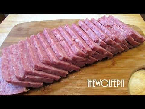 Homemade Luncheon Meat - How To Make Luncheon Meat Better And Cheaper!!