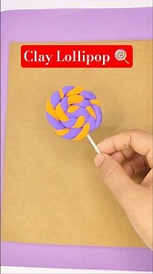 DIY Clay Lollipop | Cute Clay Craft | Easy Handmade Mini Lollipop Tutorial