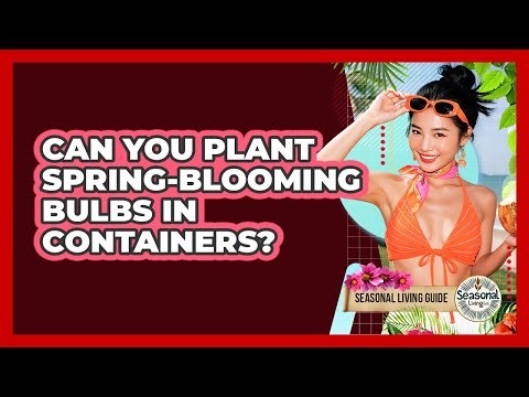 Can You Plant Spring-Blooming Bulbs In Containers?
