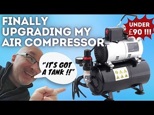 Under £90 Air Compressor WITH Tank Timbertech ABPST08 Cheap But Is It Any Good ?