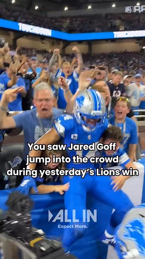 The family who helped Jared Goff into the crowd during Sunday’s AMAZING Lions game will be live at the Local 4 studios today at 4 pm with @karendrewtv! Make sure you tune in to watch! | WDIV Local 4 / ClickOnDetroit