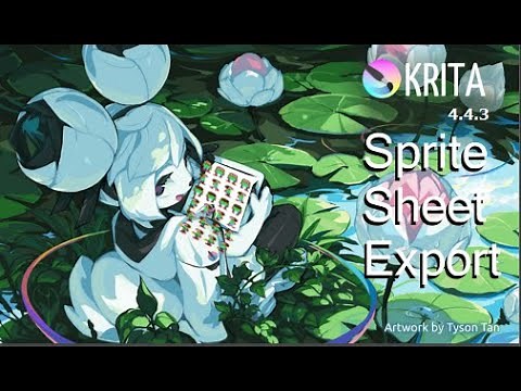 DEV : Krita Sprite Sheet Export