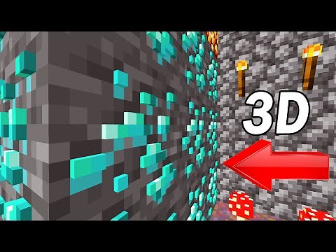 Minecraft 1.17 3D BLOCKS Texture Pack (Classic 3D Resource Pack)