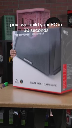pov: we build your PC in 30 seconds | iBUYPOWER