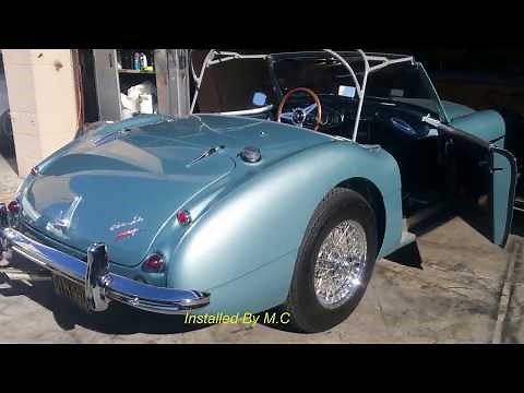 Install Convertible Top Austin Healey 3000 by meca