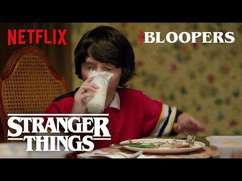 Stranger Things Season 1 Bloopers | Netflix