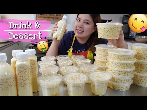 MANGO TAPIOCA Negosyo Recipe with Costing