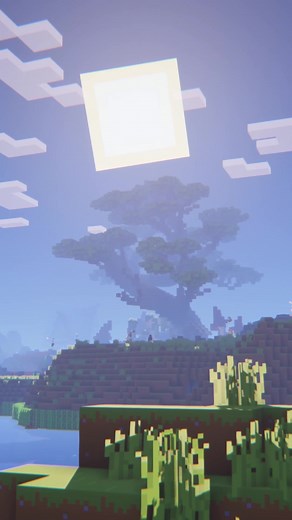Growing a Giant Tree in Minecraft