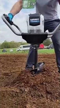 HART Tools 40v Post Hole Auger