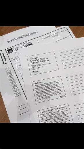 13 reactions | OSHA -Occupational Safety and Health Administration training at LCCC . | Team Leatherman Care Dentistry | Facebook