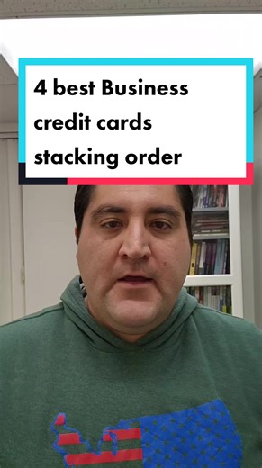 4 best business credit cards for credit card stacking. #credit #businesscredit #businessfunding #creditcardstacking #credittips