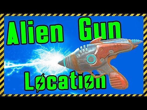 Fallout 4 Alien Blaster Weapon Location Guide (FULL How to ACTUALLY Get It) Crash, & AMMO!