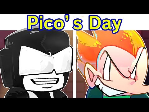 Friday Night Funkin' Tankman vs Pico & BF | Familiar Encounters, 2 vs 1 (FNF Mod) (Pico Day 2022)