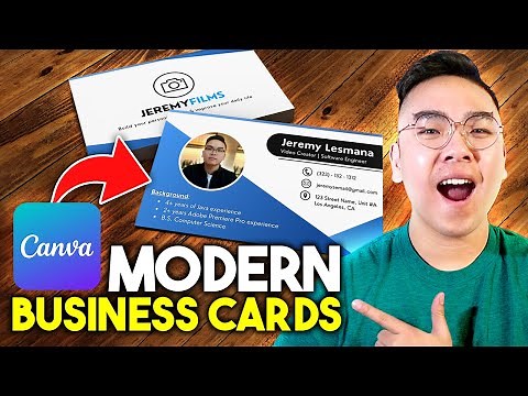 How to Design a Professional Business Card in Canva! *Full Tutorial*