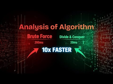 Analysis of Algorithms Project: Closest Pair of Points Demo