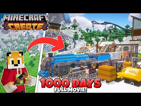 2000 days in Minecraft Create Mod