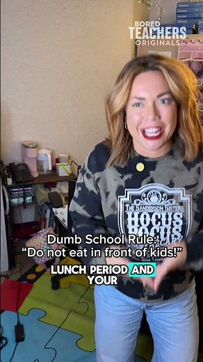 So now we starving teachers?! 🙄