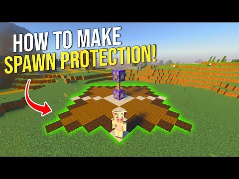 How to Make Spawn Protection in Minecraft *Bedrock*