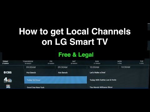 How to Get Local Channels on LG Smart TV
