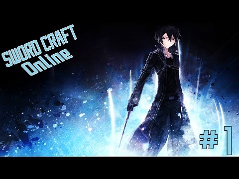 Sword Craft Online Episode 1 (Minecraft Sword Art Online Mod) || LINK START!