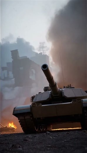 Explosive Power of Modern Tanks Unleashed #warfare #military #shorts