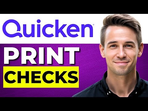 How To Print Checks In Quicken (Step-by-Step Tutorial)